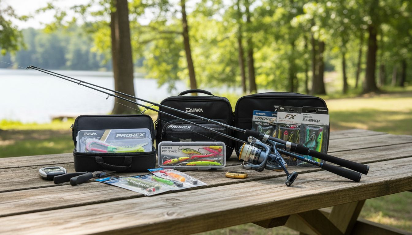 Đồ câu cho người mới: Chọn cần, máy, mồi Daiwa, Shimano - ảnh minh họa 1