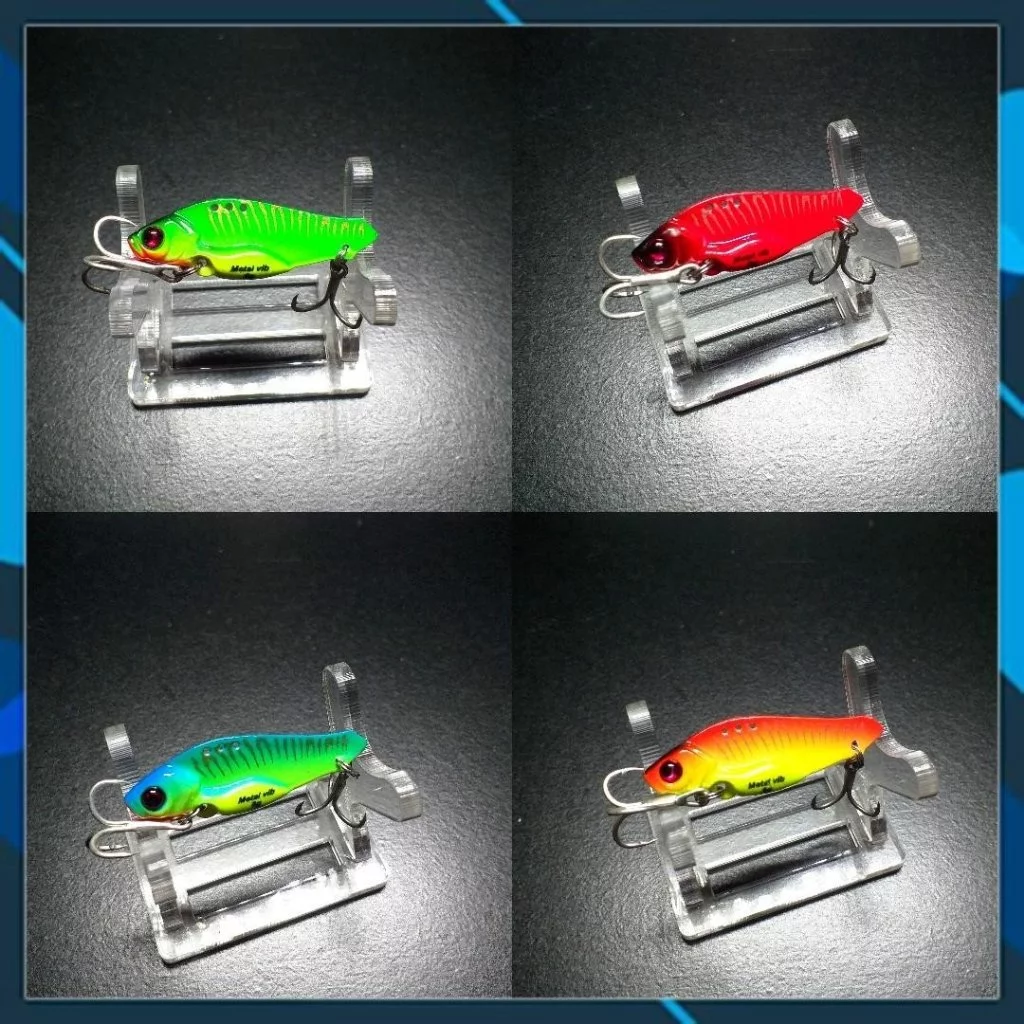 Cá sắt Orichi 6g bản Metal VIP sơn theo công nghệ Nhật , mồi câu lure cá lóc, chẽm, măng...