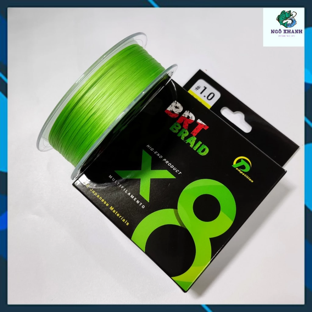 Dây dù câu cá PE BRT X8 100m, dây PE câu lure lóc, chẽm... siêu bền chất liệu từ Nhật Bản - Hình ảnh 3