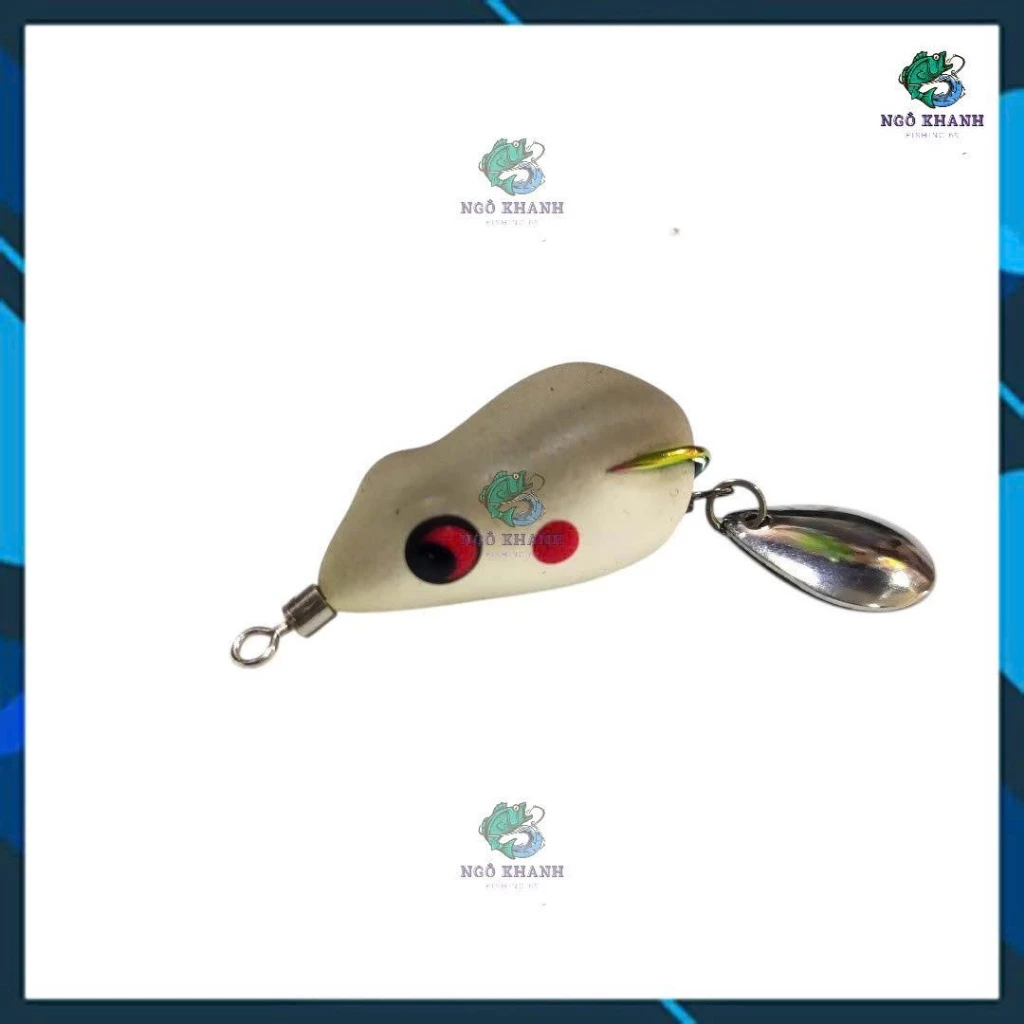 Nhái hơi A35 mồi câu cá lóc , mồi lure lóc cao su Thái Lan - Hình ảnh 7