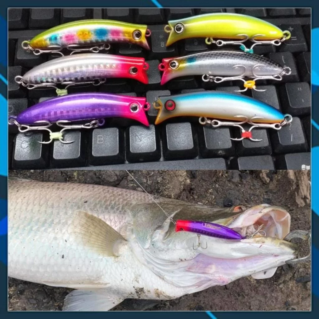 Mồi câu cá Target Komodo 65F , mồi lure cá chẽm, măng, chéc, cháo, mú...