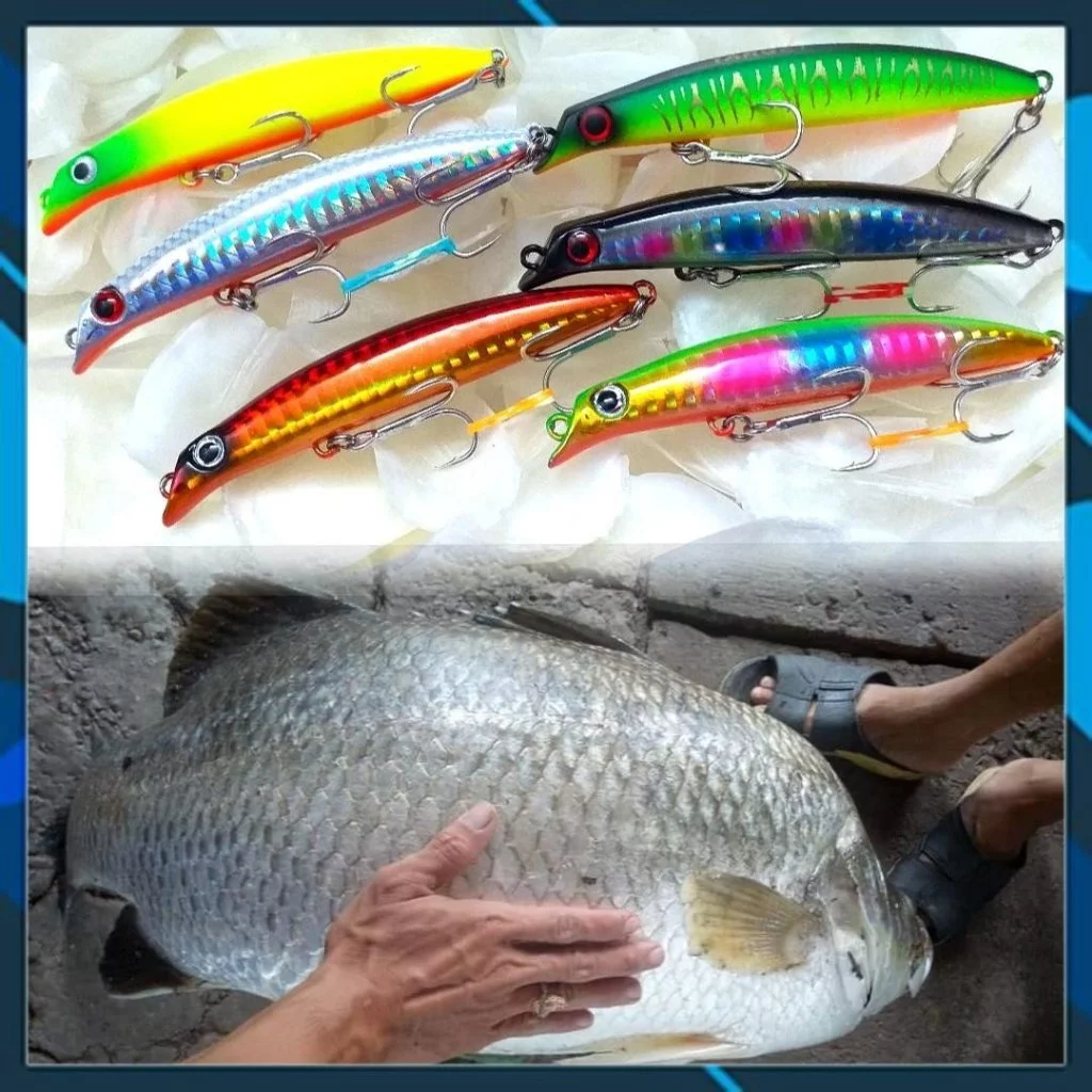 Mồi câu cá Target Yoko 85 Slim , mồi lure chẻm, măng, chéc, mú. hồng...