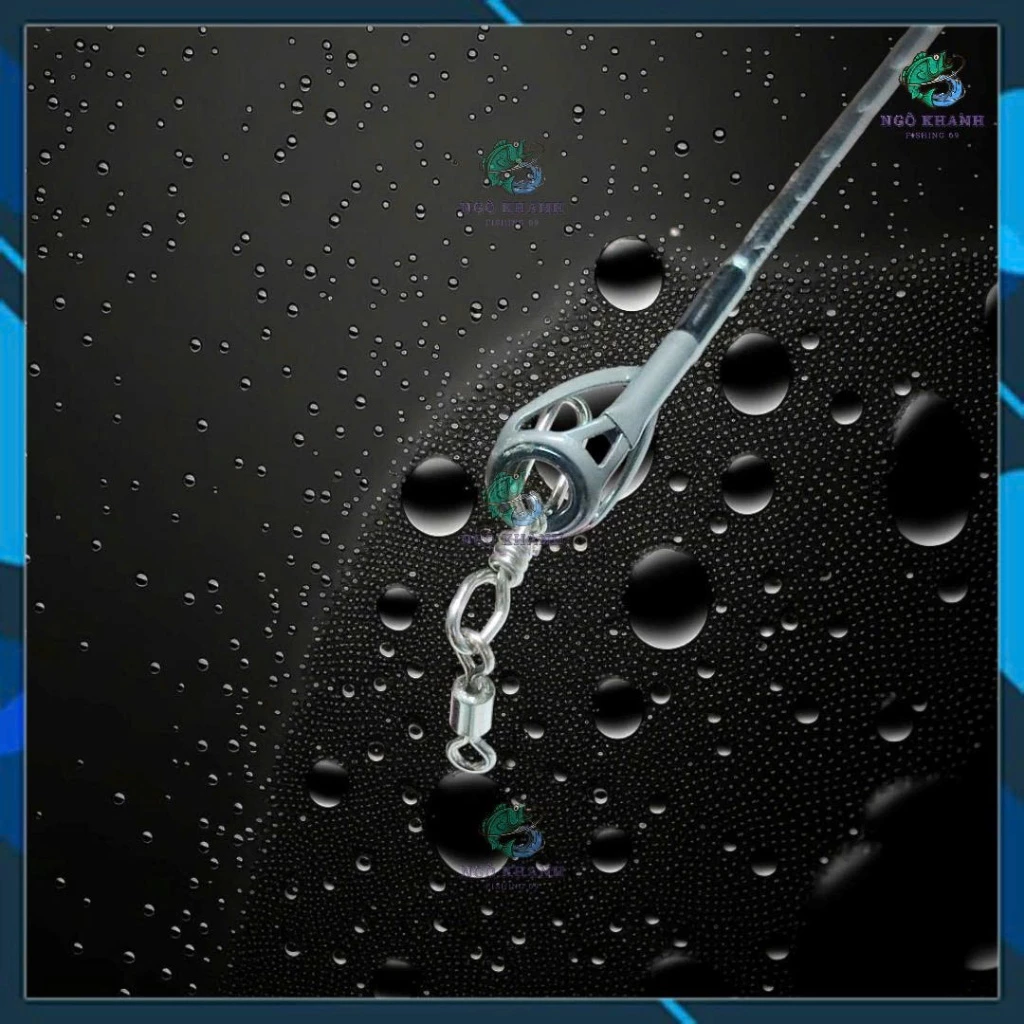 Gói 5 cái khoá câu cá Target Fishing Lock , khoá lure ma ní chống xoay xuyên Pu - Hình ảnh 8