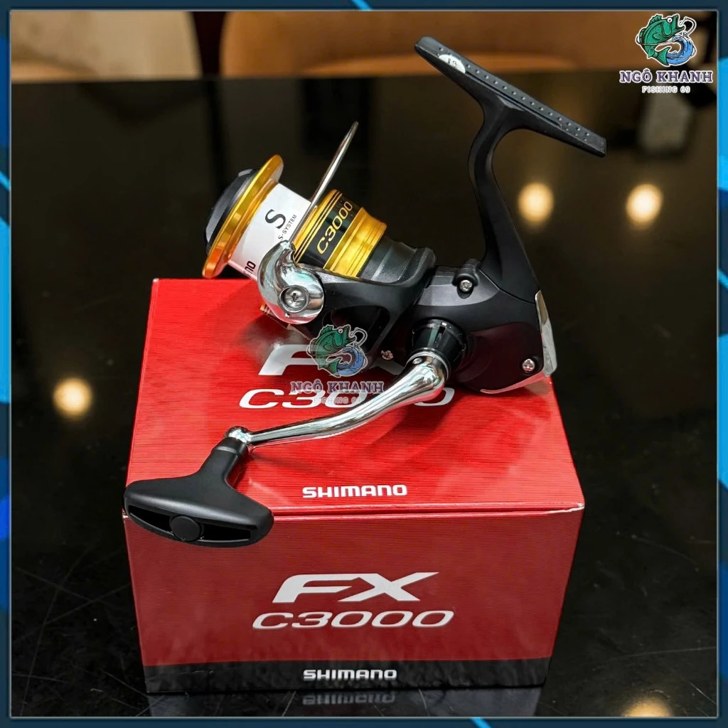 Máy câu cá Shimano FX size 3000 - 4000 hàng chính hãng Shimano - Hình ảnh 3