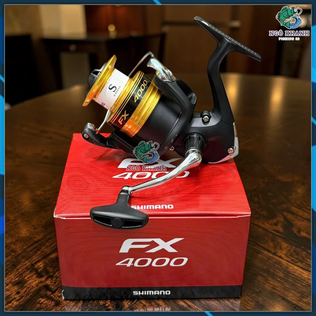 Máy câu cá Shimano FX size 3000 - 4000 hàng chính hãng Shimano - Hình ảnh 2
