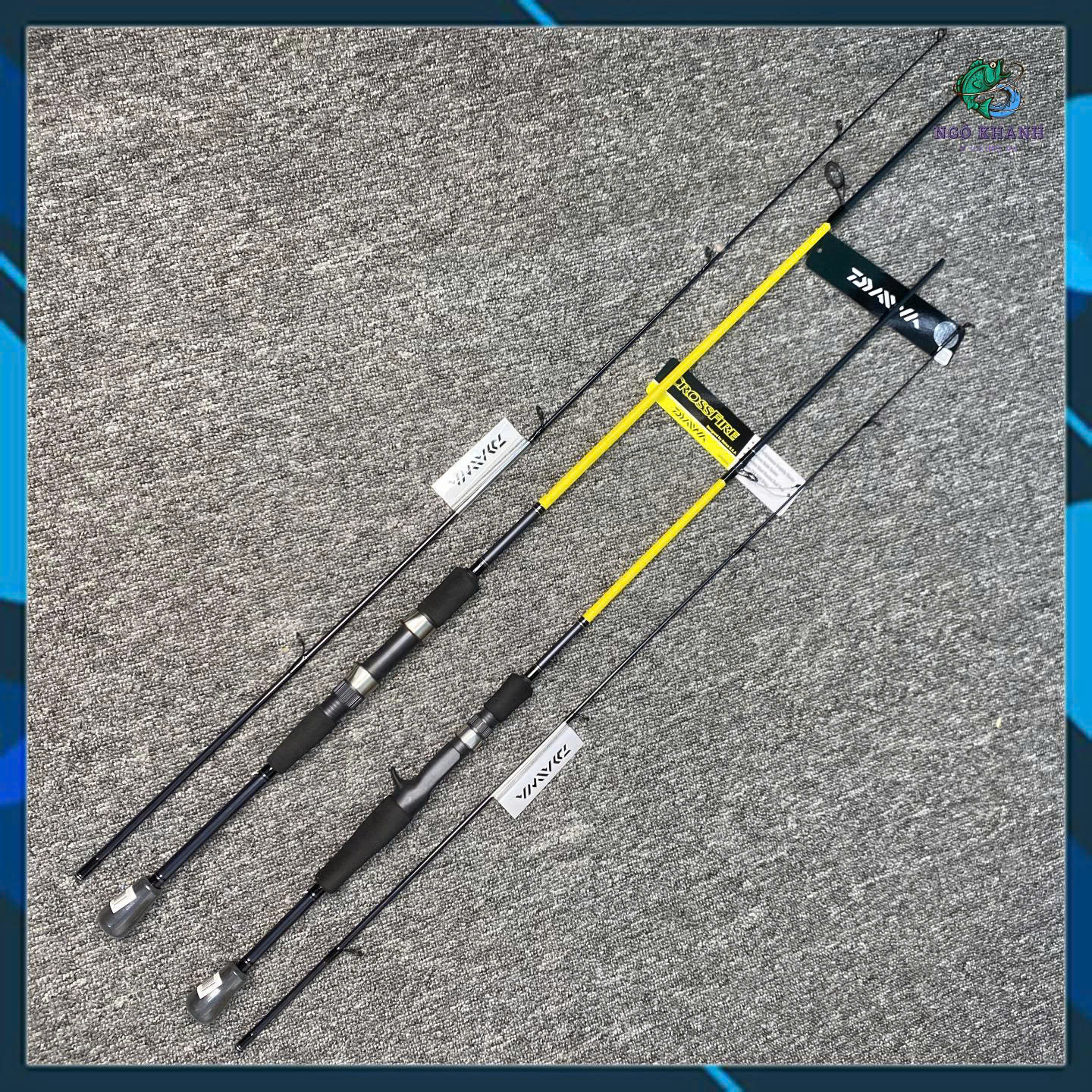 Cần câu lure Daiwa Crossfire hàng chính hãng