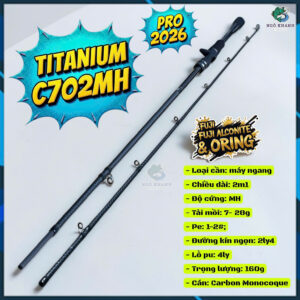 Cần câu lure Bulava Titanium Pro 2026